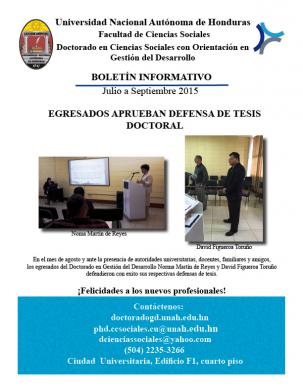 Boletin julio a septiembre 2015